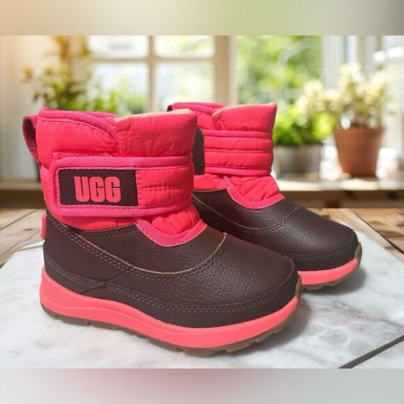 UGG Winter Snow Taney Toddler 3M Insulated Waterproof Shearling Boot Size 9 - Picture 3 of 16
